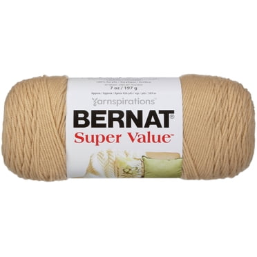 Bernat® Super Value™ Yarn, Acrylic #4 Medium, 7oz/197g, 426 Yards