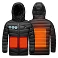 thumbnail image 4 of Coats for Teen Girls USB Intelligent Constant Temperature Heated Windproof Plus Size Coat For Children Winter 3 Heated Jacket Coat Winter Clothes on Clearance, 4 of 9