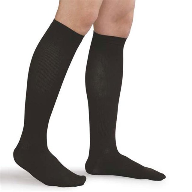 Advanced Orthopaedics 9318 - Chaussettes de Soutien pour Femmes - Blanc - Très Grand
