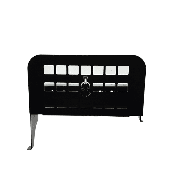 Thor s Lightning Air Systems Air Compressor Mounting Kit JKMNT001D Refuge MOLLE; Cargo Area Driver Side Mount; Powder Coated Black Steel; Also Works With Tuffy Storage Boxes