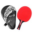 thumbnail image 1 of Ping Pong Paddle Table Tennis Racket with Carry Bag for Beginners Boys Girls, 1 of 8