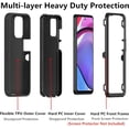 thumbnail image 2 of [PST] Motorola Moto G Play 2024 Hard Defender Case, Anti-Drop Triple Layers Shockproof Heavy Duty Defender Hard Case Cover, 2 of 5