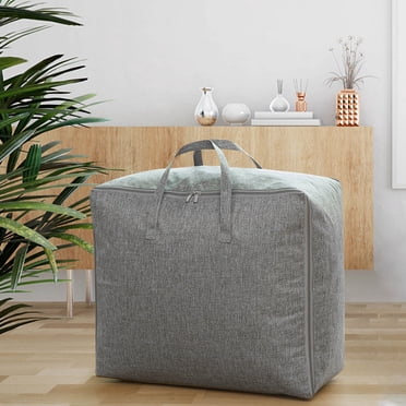 Organisateurs et Rangement,Sac de Rangement Organisateur,Grands Sacs de Rangement Réutilisables avec Poignées et Fermetures Éclair Solides, Sac de Déménagement Lavable Robuste, Garde-Robe, Organisateur sous le Lit pour Literie, Couverture