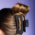 thumbnail image 3 of Gimme Rectangle Claw Clips, Black & Tortoise, 2 Ct, 3 of 7