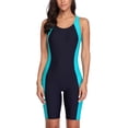 thumbnail image 1 of Charmo Womens Boyleg Unitard Swimsuits Racerback Athletic One Piece Bathing Suits, 1 of 8