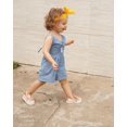 thumbnail image 3 of Combinaison Courte d'Été Sans Manches et Dos Nu pour Tout-Petits, Enfants, Bébés Filles, Barboteuse, Tenue, Vêtements, 3 of 4