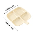 thumbnail image 3 of pstuiky Wall Mounted Hot Pot Tray Vegetable Prep & Soy Dipping Dish Storage Multi-Compartment Organizer, 3 of 6