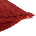 thumbnail image 2 of Bouclair Coussin Décoratif Taha Rouge 19x19 Po (48x48 cm), 2 of 8