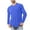 Light Blue, variant on Cameland Men's Tops,Long Sleeve Tshirt for Men Adult Shirts Cotton Tee Crewneck Lightweight Breathable Solid Color Long Sleeved T-Shirts Mens Gift