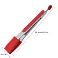 thumbnail image 3 of Kitchen Tong Stainless Steel Locking Nonstick Food Tong Serving Tong for Cooking, 3 of 10