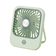thumbnail image 2 of Boovnll Desk Fan, Adjustable High Speed USB Rechargeable Table Fan Lightweight Compact Quiet Small Fan for Home, Bedroom, Office, Travel, Camping, RVs, Summer Gift, Mini Fan - Fan, 2 of 6