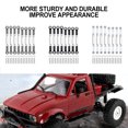 thumbnail image 2 of fastboy Ensemble de 8 Barres de Direction pour MN WPL 1/16 C14 Accessoires de Voiture RC Rouge, 2 of 6