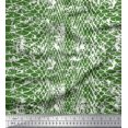 thumbnail image 1 of Soimoi Polyester Crepe Fabric Snake Animal Skin Fabric Prints by Yard 52 Inch Wide, 1 of 3