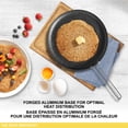 thumbnail image 3 of Starfrit The Rock 16cm (6") Non-Stick Egg Fry Pan, Durable Forged Aluminum, Oven Safe, Easy to Clean, Black, 3 of 10