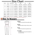 thumbnail image 2 of biudgviw Women's Plus Size Rompers Summer Casual V Neck Button down Belted Sleeveless Jumpsuits Loose Short Overalls with Pockets, 2 of 6