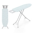 thumbnail image 1 of Costway Compact & Portable Ironing Board with Iron Rest Removable Cover Sturdy Metal Frame Blue, 1 of 9