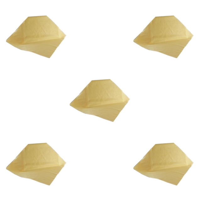 Decodeary Microfiber Glasses Cloth Lens Dust Dirt Remover Soft Computer Tablet Cellphone Screen Cleaning Supplies Yellow 5Set