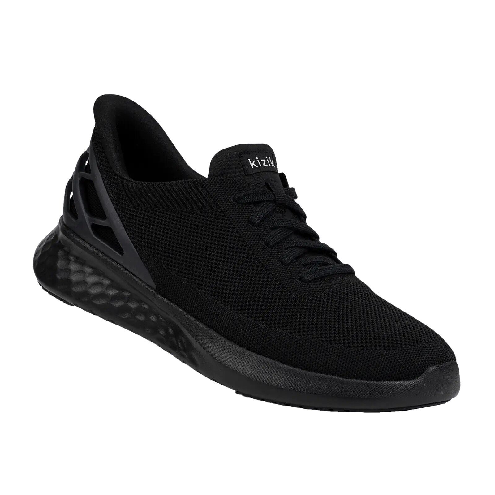 Kizik Shoes - Athens (Black/Black Outsole, M 4.5 - W 6)