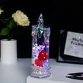 thumbnail image 1 of LSLJS LED Simulation Electronic Candle Ins Transparent Rose Small Night Light Bedroom Bedside Girl Heart Decoration Decorations, Home Accessories, 1 of 3