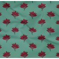 thumbnail image 4 of oneOone Organic Cotton Poplin Twill Fabric Floral Block Print Sewing Fabric BTY 42 Inch Wide, 4 of 4