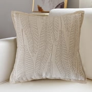 Chenille Sofa Cushion Pillow Decorative Living Room Accent, Soft Square Seat Pillow Back Support Window Sofa Bed Use, Durable Filled Comfortable Home Decor Stylish Plush Cushion