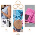 thumbnail image 4 of FRCOLOR Travel Mirror 3Pcs Makeup Mirrors Travel Portable Compact Makeup Mirrors (Assorted Color),2.76"X2.76"X0.39", 4 of 5