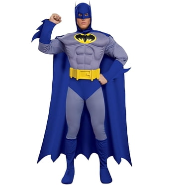 Déguisement de luxe Poitrine Musclée Batman : The Brave and the Bold Batman pour homme