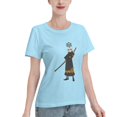 thumbnail image 2 of T-Shirt Basique à Manches Courtes pour Femmes une Pièce Trafalgar, 2 of 6