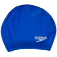 thumbnail image 2 of Speedo Unisex Adult Silicone Long Hair Swim Cap - Blue, One Size, 2 of 4