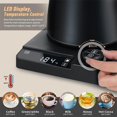 thumbnail image 4 of VICBINLY Gooseneck Electric Kettle, Tea Kettle for Boiling Water, Hot Water Boiler Heater for Pour Over Coffee, Temperature Contr, 4 of 8
