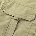 thumbnail image 4 of Dagugfen Plus Size Mens Shirts Button down Long Sleeve Loose Stretch Casual Work Tops with Pockets, 4 of 7