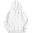 thumbnail image 5 of WEAIXIMIUNG Fall Sweatshirts for Women Plus Size Ladies' Autumn and Winter Fashionable Rugby Print Hooded Sweatshirt, 5 of 5