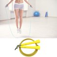 thumbnail image 2 of ziyahi Speed Skipping Wire Rope Indoor Outdoor Jumping Rope Weight Loss Exercise Home Gym Workout Tool, Yellow, 2 of 9