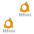 thumbnail image 2 of Maoww Bike Adapter Plate Chain Guide Aluminum Alloy Conversion Replacement Parts Biking Portable Repairing Accessory Gold 2Set, 2 of 6