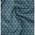 thumbnail image 1 of Soimoi Velvet Fabric Palmette Damask Print Sewing Fabric Yard 58 Inch Wide, 1 of 1
