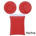 thumbnail image 1 of WLOELOEW Pâte à Modeler Douce Rouge pour Bébé, Séchage, Empreinte de Main, Jouets de Moulage pour Enfants 20 g, 1 of 2