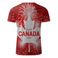 thumbnail image 3 of TIMIFIS T-Shirts pour Femmes - T-Shirt Feuille d'Érable du Canada - Hauts d'Été à Col Rond et Manches Courtes - T-Shirt Vintage Décontracté, 3 of 3