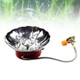 thumbnail image 3 of LEEYNEER Réchaud à Gaz de Camping Portable avec Tube de Raccordement en Acier Inoxydable Durable pour Activités de Plein Air, 3 of 8