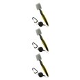 thumbnail image 3 of Ruiboury Golf Club Brush Portable Handheld Replacement Double-sided Ball Shoe Brushes Yellow with Lid 3Set, 3 of 6