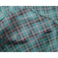 thumbnail image 4 of oneOone Silk Tabby Fabric Tartan Check Print Fabric BTY 42 Inch Wide, 4 of 4