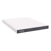 Modway Mila 6" Modern Style Memory Foam Queen Mattress in Gray