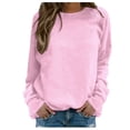 thumbnail image 1 of SNKSDGM Chandail à Col Rond pour Femmes, Graphique, Automne, Chandails Courts pour Femmes, Quotidien, Maison, Extérieur, Entraînement, Manches Longues, T-Shirt à Col Rond, Haut, Chandail Imprimé, Blouse de Rue, Mode Urbaine L, 1 of 5