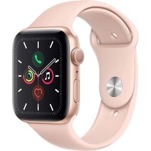 Rénovés Apple montre Series 5 Aluminium 40mm A2092 (GPS Seulement, sans cellule) Or (grade A)