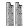 thumbnail image 2 of Lighter Case Zinc Alloy Protective Container Vintage Style for Outdoor Camping Hiking, 2 of 7