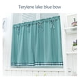 thumbnail image 4 of Meitianfacai Style Bowknot Short Curtains Kitchen Curtains Drift Window Student Bed Curtains, 4 of 8