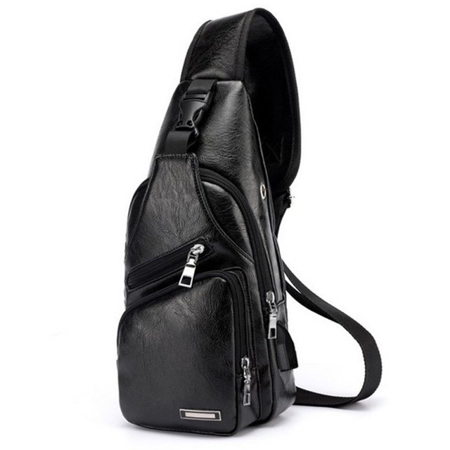 Shoulder Chest Bag Casual Splash Proof Sport Sling Backpack Sling Daypack