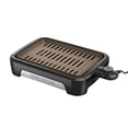 thumbnail image 1 of George Foreman GFS0090SB Open Grate Smokeless Grill, Black, Family Size, 1 of 5
