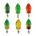 thumbnail image 2 of Fish Lure Artificial Bait 8cm Fine Workmanship Compact Size Smooth No Burrs Exquisite Sweet Gift Rotating Wobbler Lures Dark Green, 2 of 7