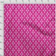 thumbnail image 3 of oneOone Viscose Chiffon Fabric Arrow Sign Kasuri Printed Craft Fabric BTY 42 Inch Wide, 3 of 4