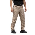 thumbnail image 1 of EGNMCR Men's Lightweight Pants, Cargo Pants Men, Linen Pants Men Mens Fashion Solid Multiple Pockets Multi Multifunctional Work Trousers Pants Men Polyester Pants, 1 of 7